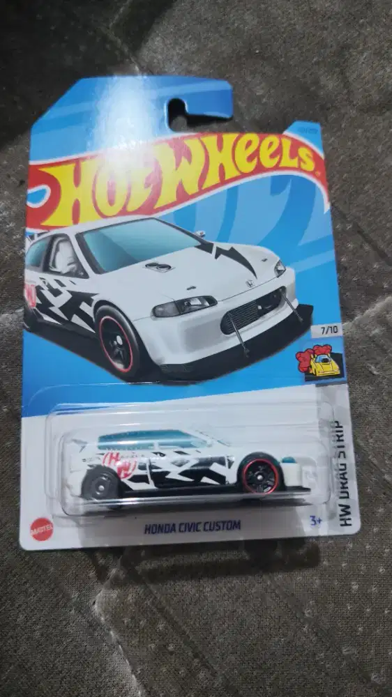 hotwheels honda civic custom japan card