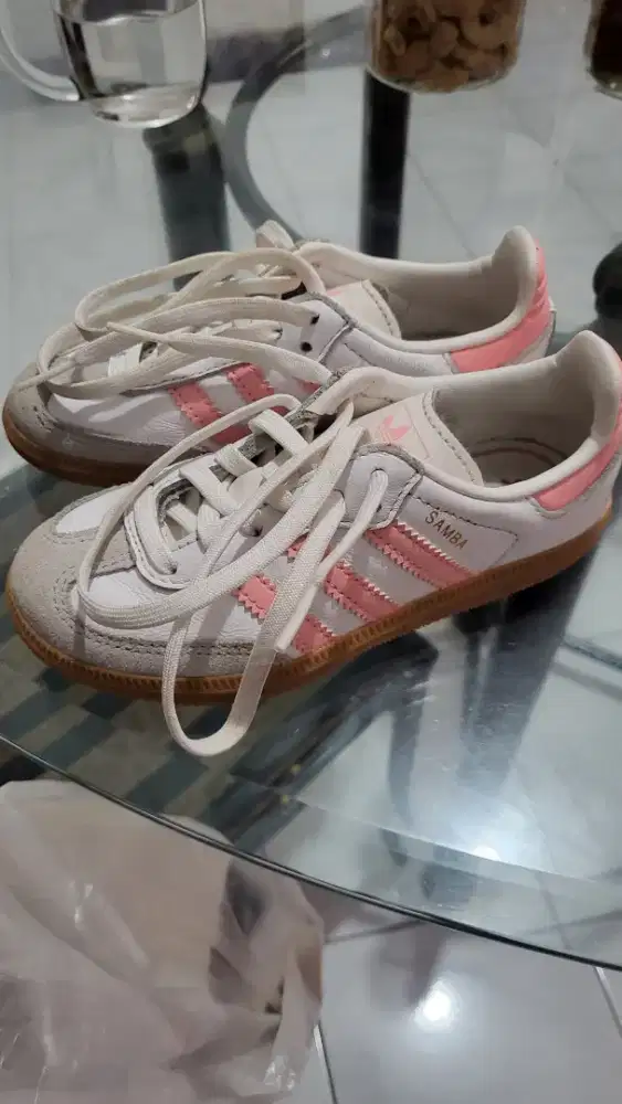 Adidas Samba Anak pink