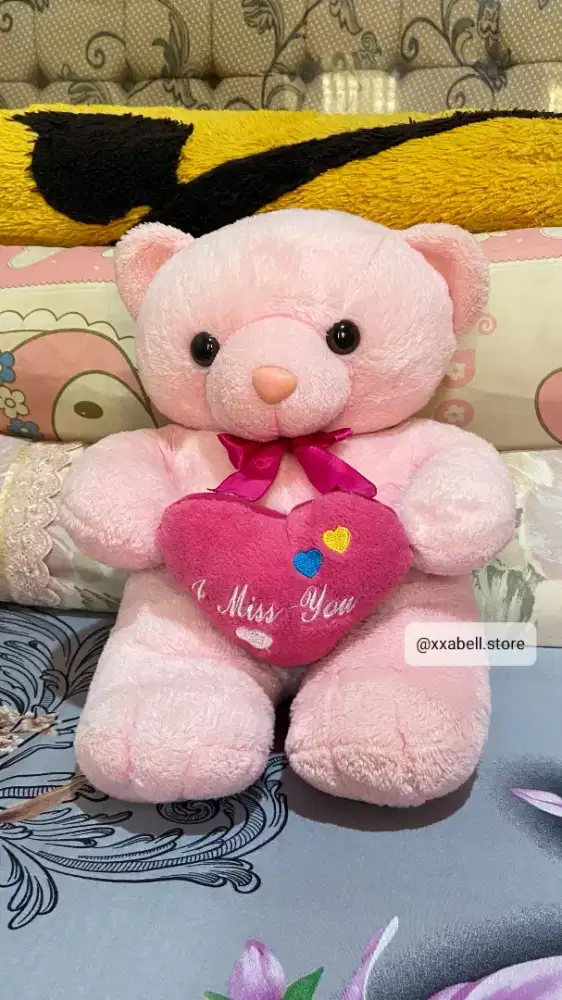 preloved boneka beruang medium/sedang