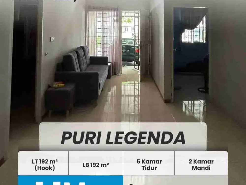 di jual Rumah Puri Legenda Batam Center