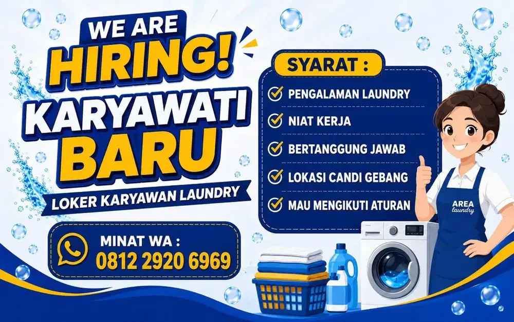 Karyawan laundry