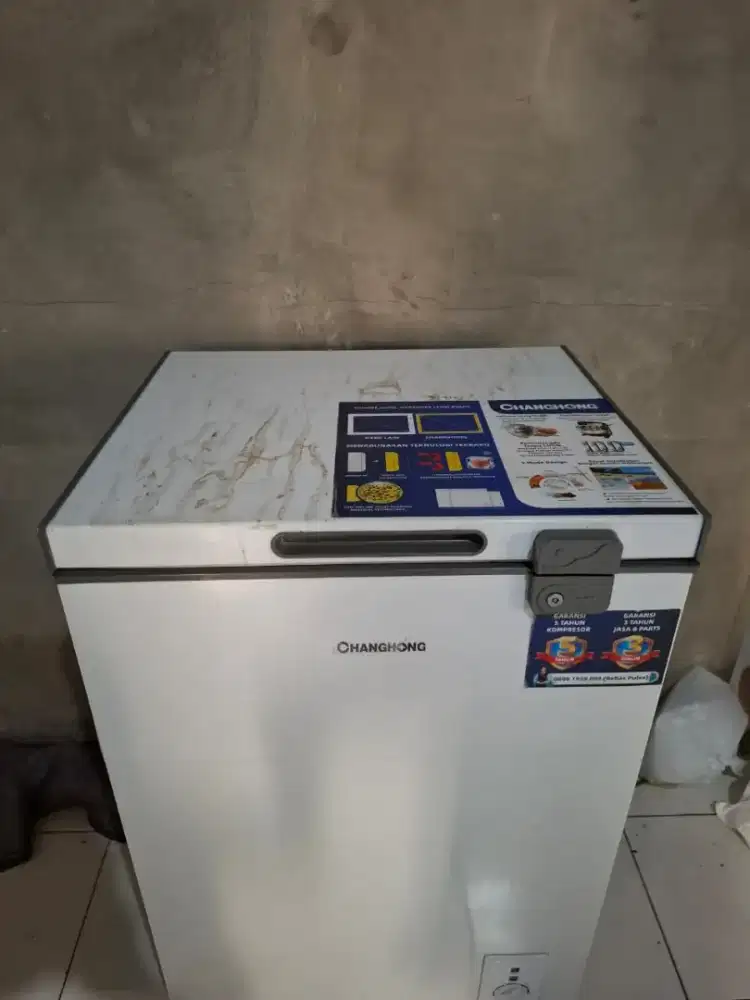 Chest freezer changhong fcf. 136 DW