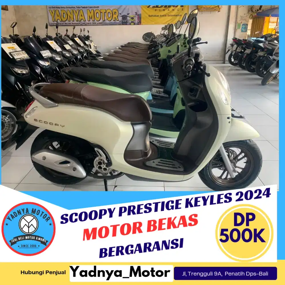 SCOOPY PRESTIGE KEYLES 2024/YADNYA MOTOR