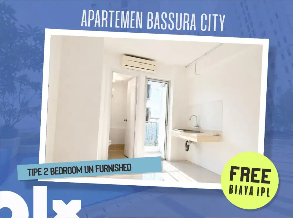 Spesialis Tower Alamanda Apartemen Bassura City 2 BR Kosongan Free IPL