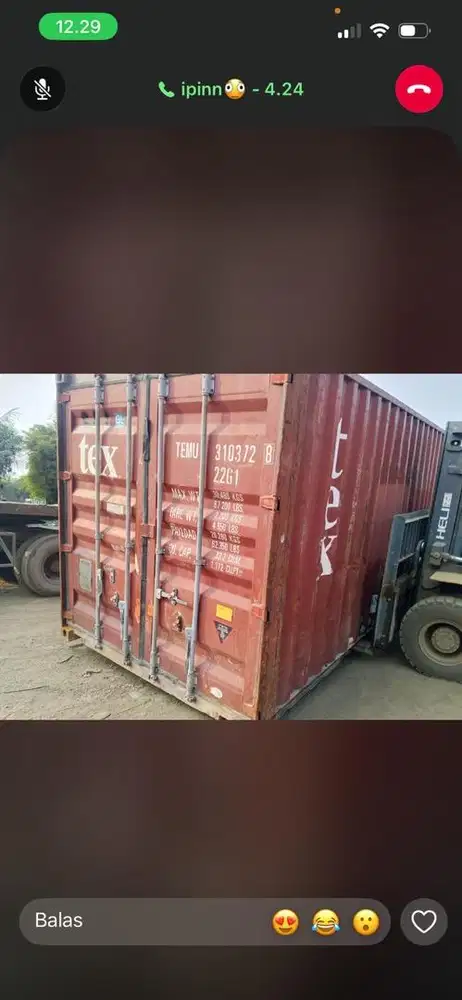 kontainer baru/bekas modifikasi