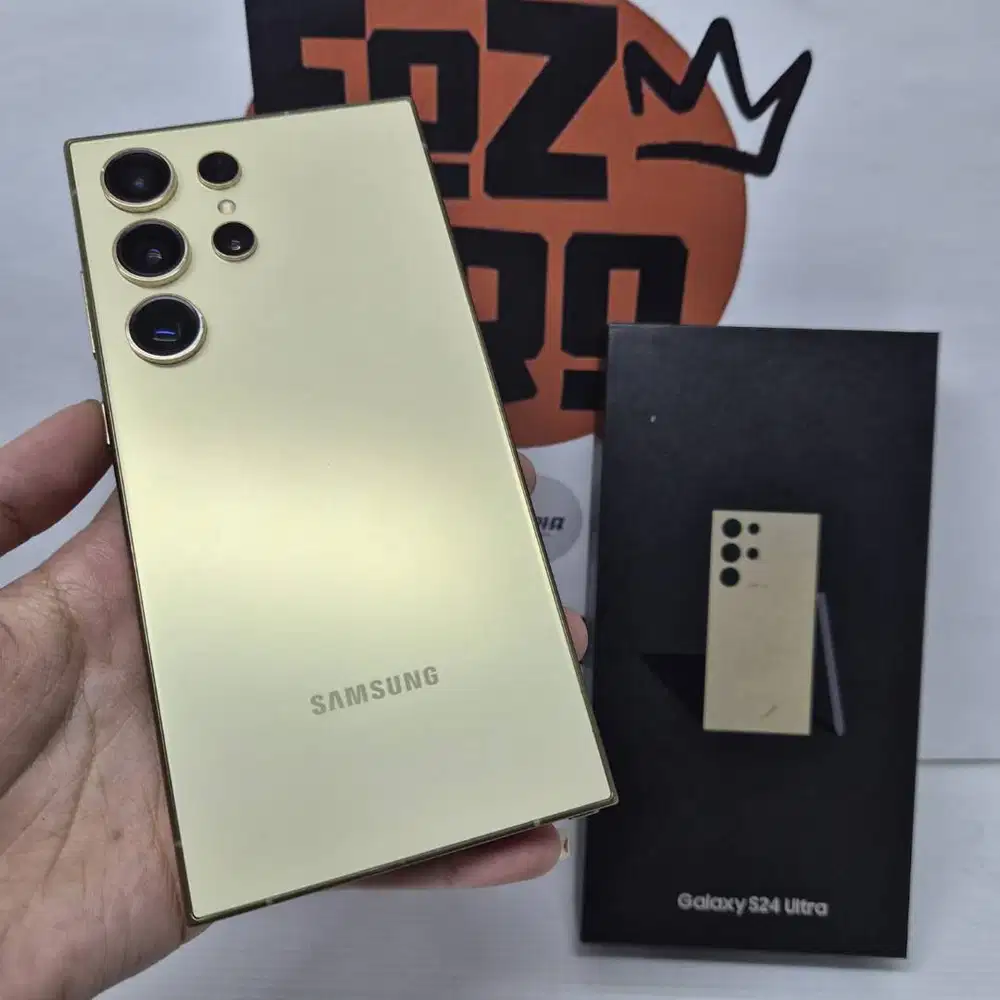 Samsung S24 Ultra 12/256GB Titanium Yellow FULLSET EX SEIN NO MINUS