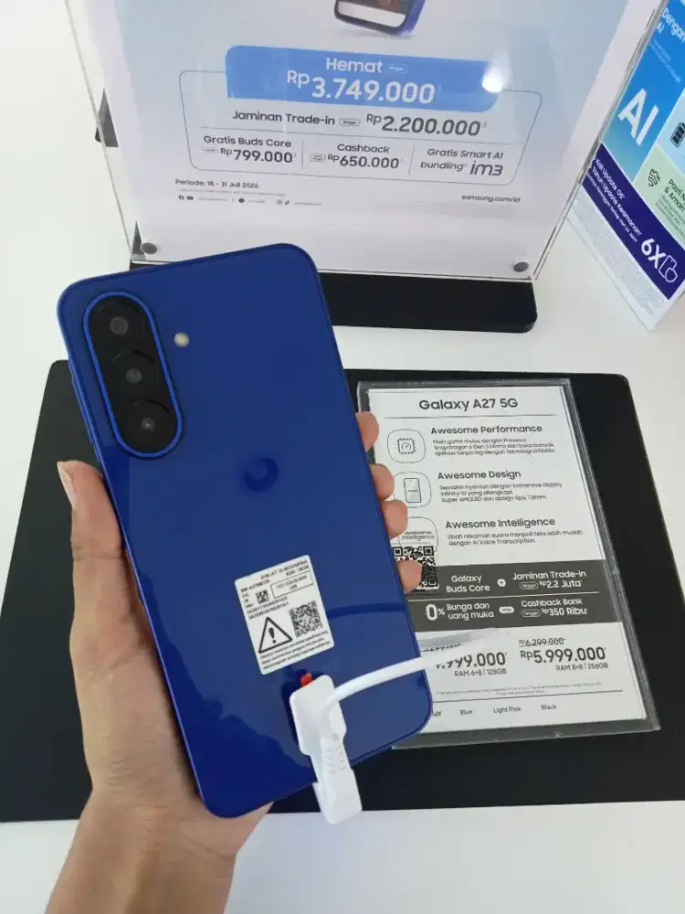 NEW LAUNCHING SAMSUNG GALAXY A27 5G | BERGARANSI RESMI