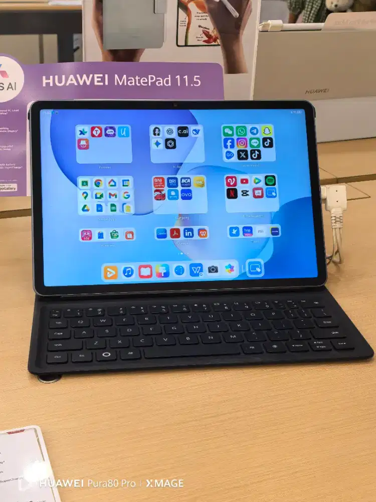 HUAWEI MATEPAD 11.5 PAPERMATTE 8/256GB FREE KEYBOARD + M PENCIL+WPS AI
