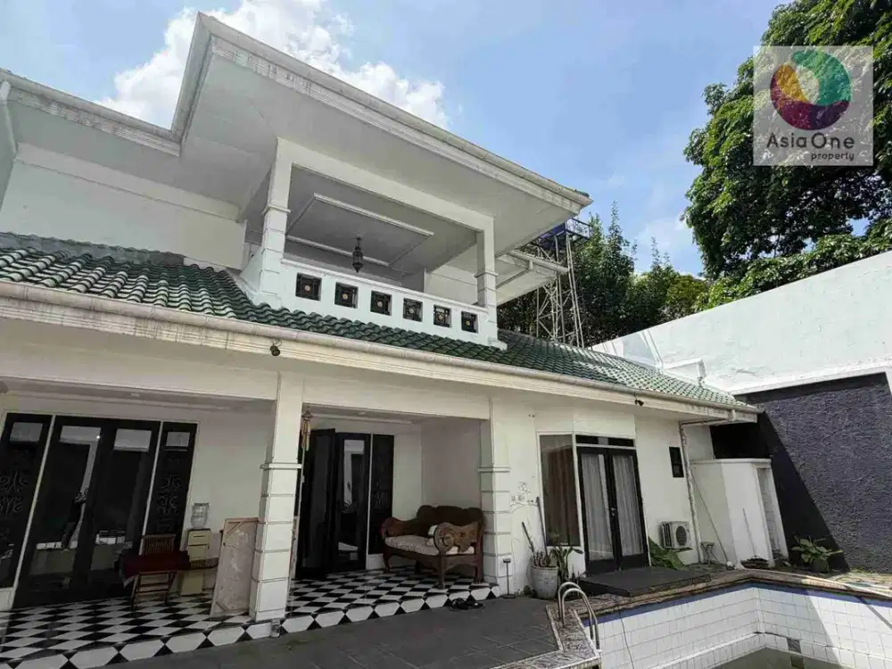 Dijual rumah mewah ada private pool bangka kemang mampang