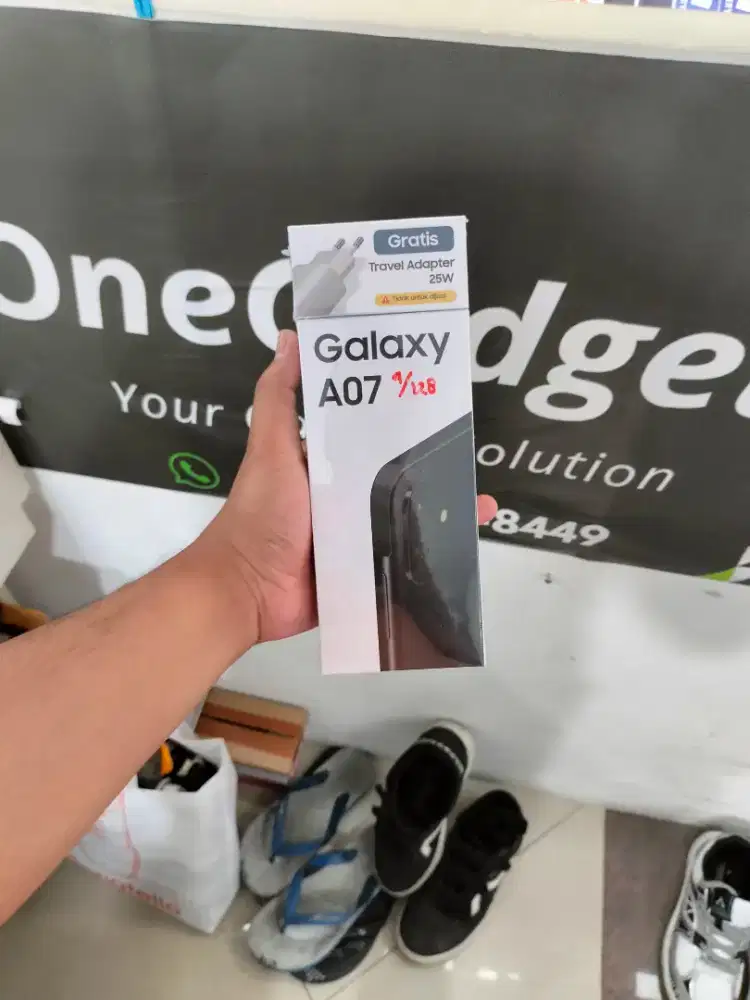 Samsung A07 4/128gb New Garansi Resmi dan 4/64