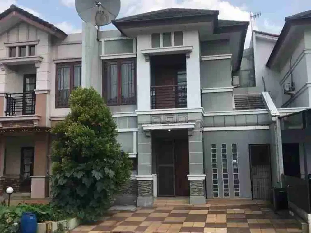 Rumah Furnished Lokasi Strategis di Cluster Pasadena, Modernland
