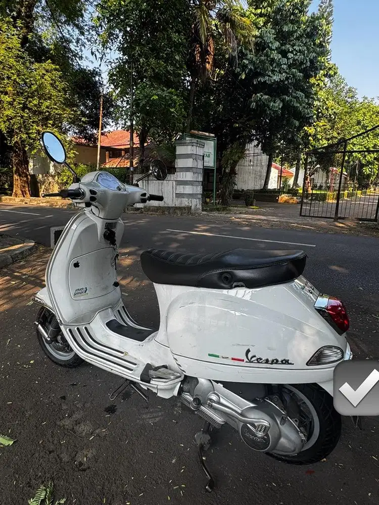 Vespa LX 125 starter dan engkol aman