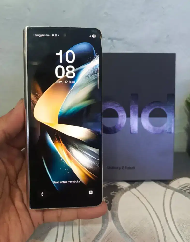SAMSUNG Z FOLD 4 5G RAM 12/256GB ORIGINAL SEIN MULUS NORMAL FULLSHET