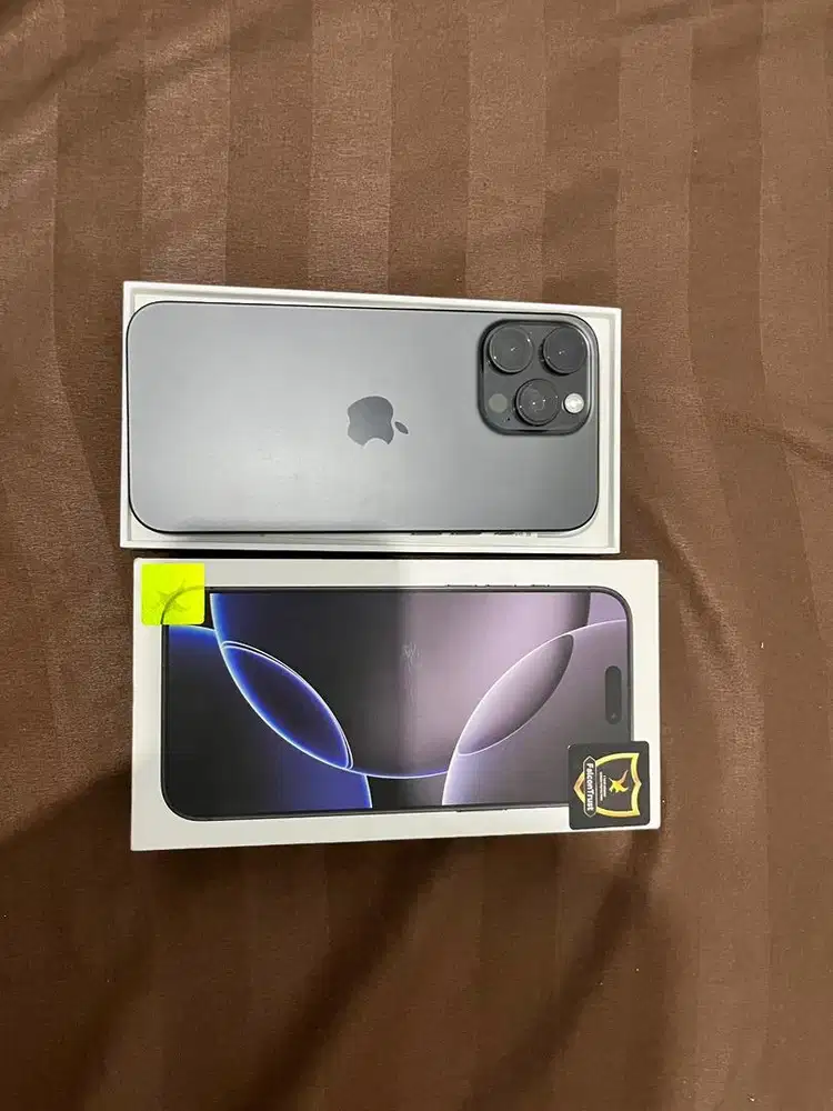iPhone 16 Promax 256GB BLACK TITANIUM