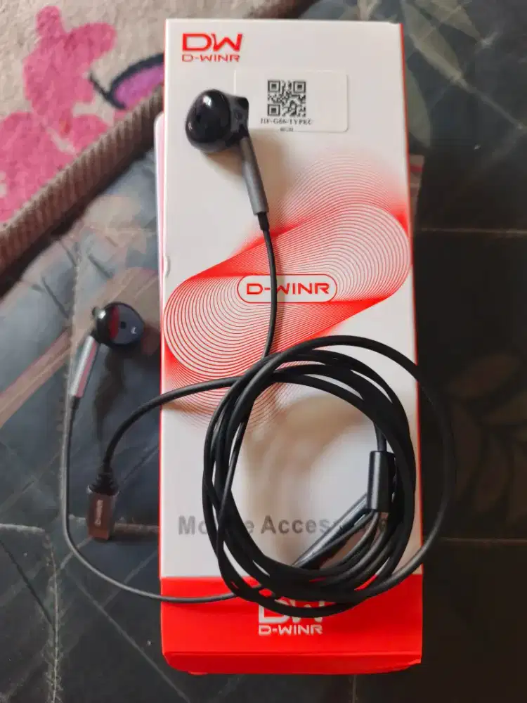 headset earphone kabel type C