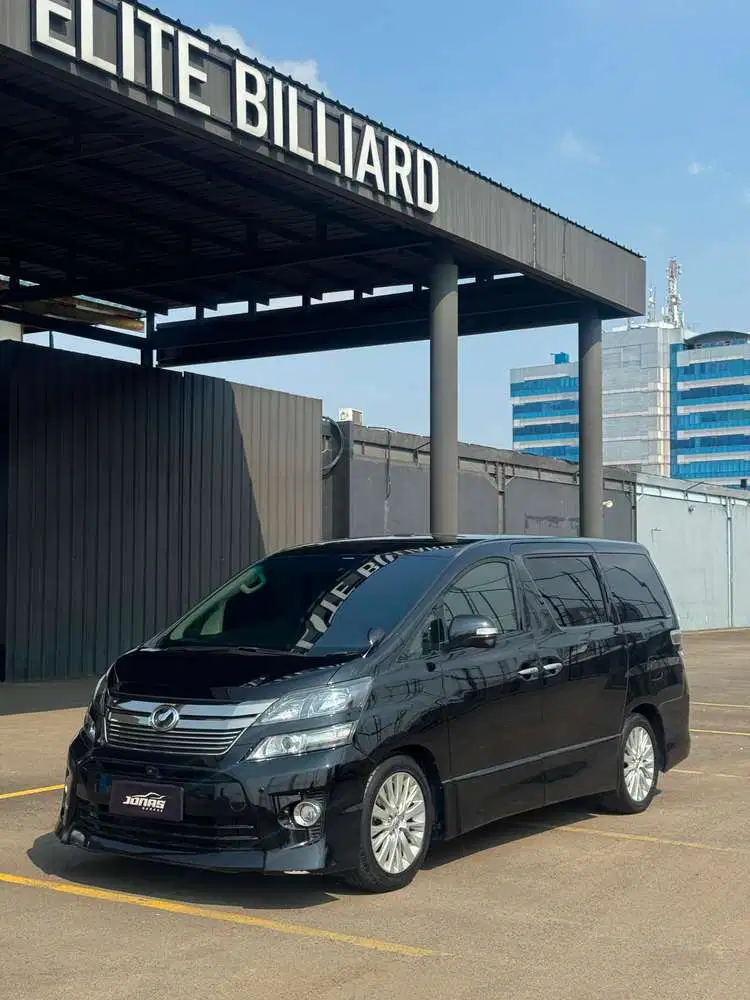 Toyota Vellfire 2012 Bensin
