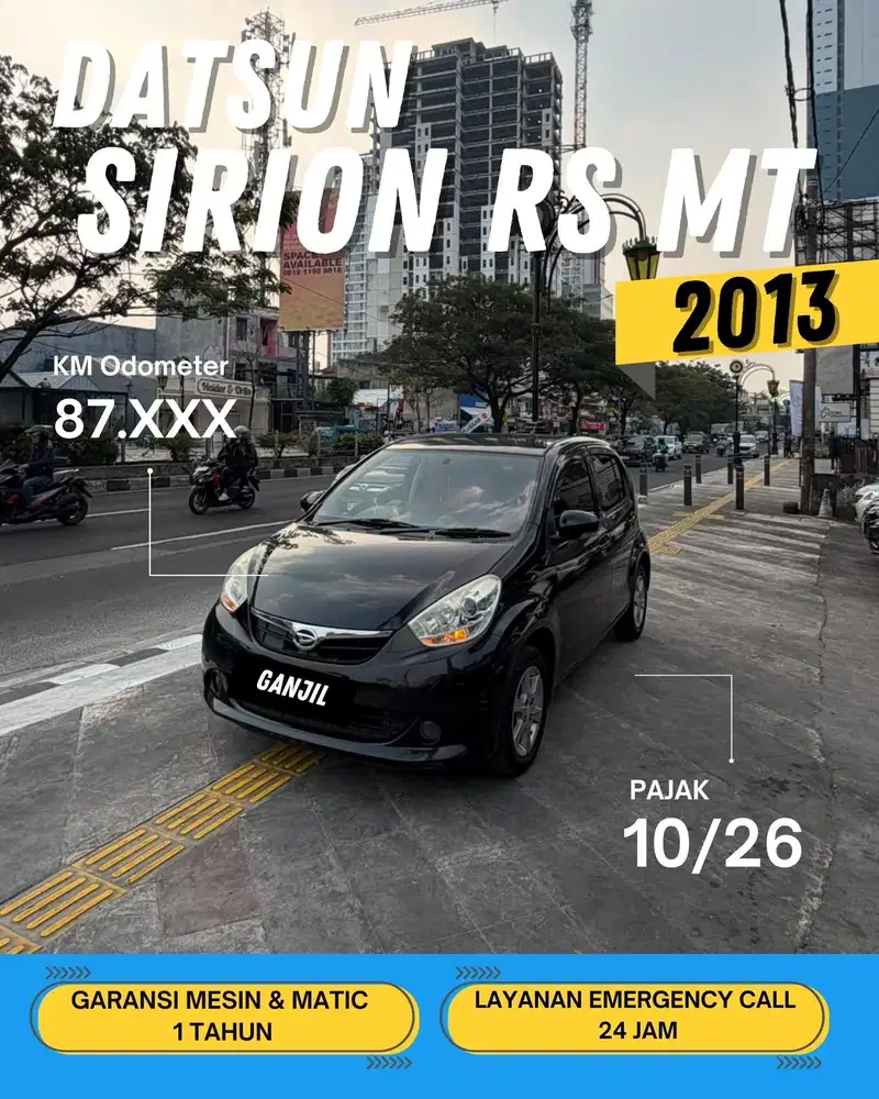 DAIHATSU SIRION RS AT MATIC 2013 GANJIL