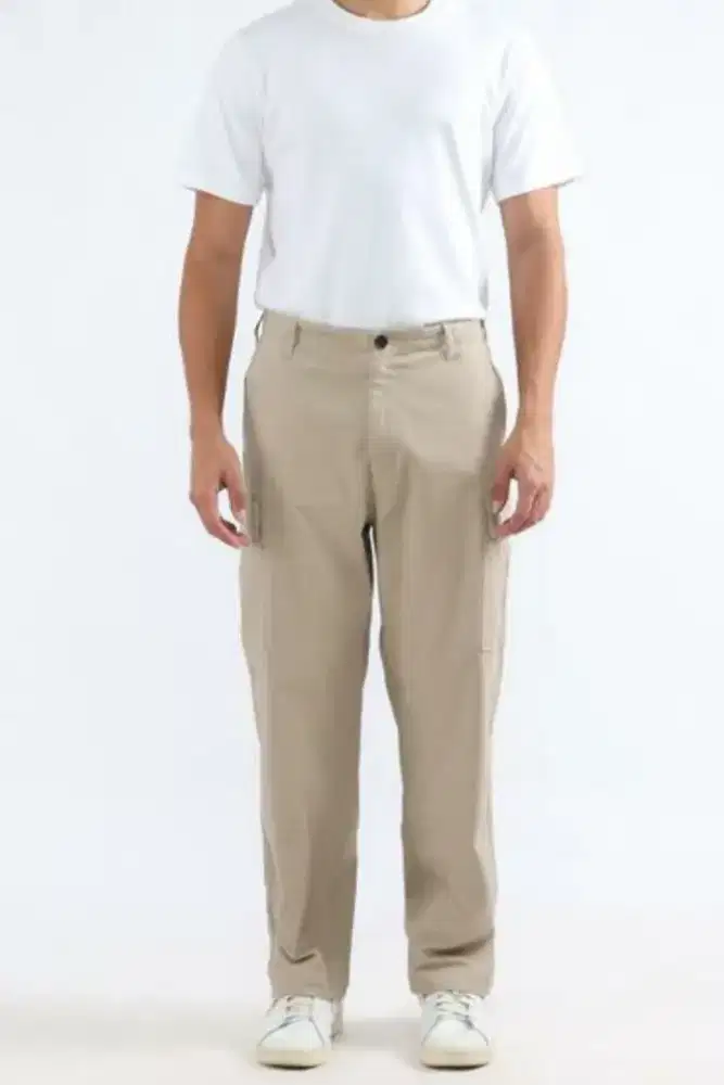 Celana panjang LARUSSO - Portofino Cargo Long Pants - Light Khaki