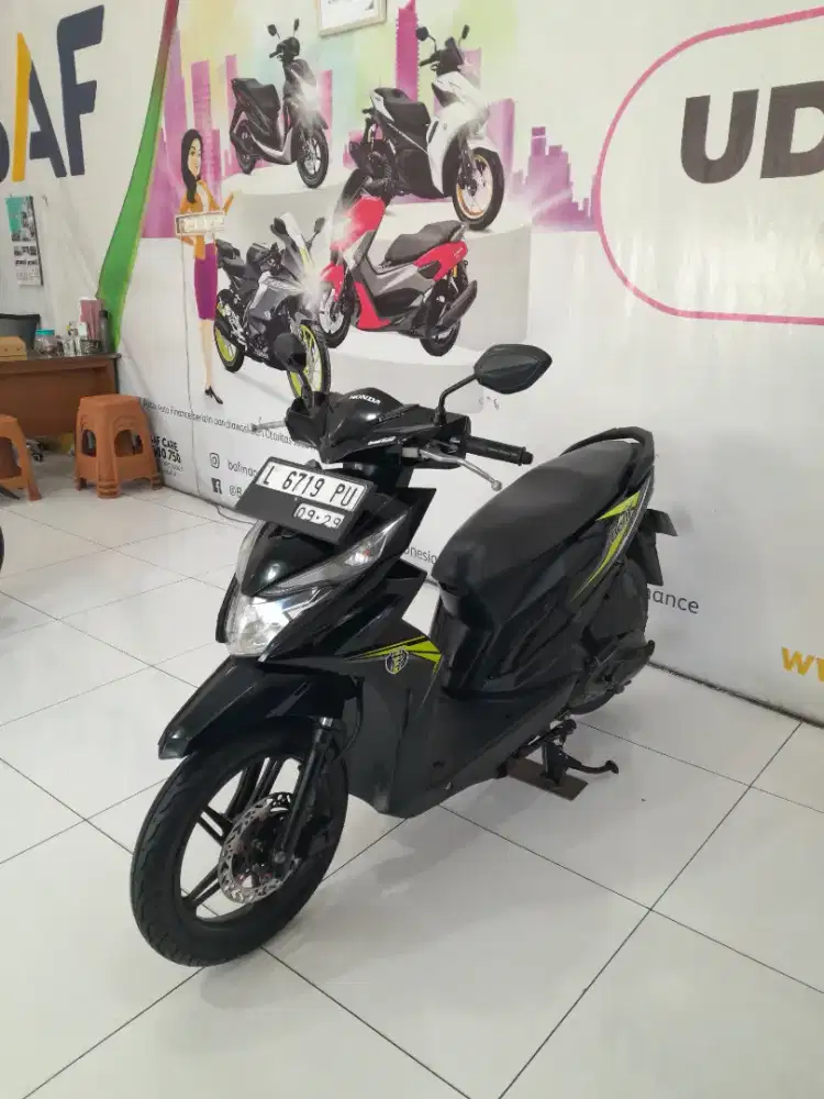 HONDA BEAT ECO 2019 BLACK GLOSY