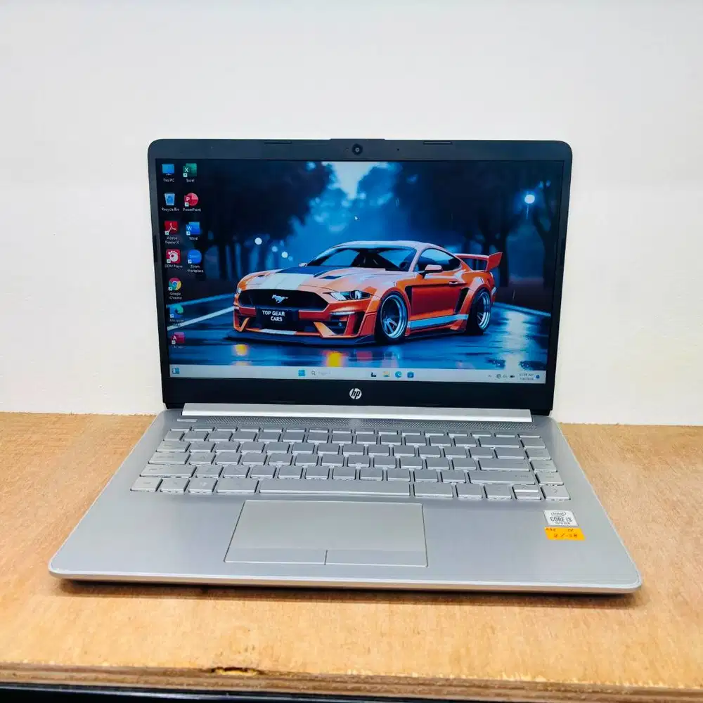 Laptop hp 14s silver Intel core i3 -1005G1 Ram 8gb DDR4 SSD 128GB 14in