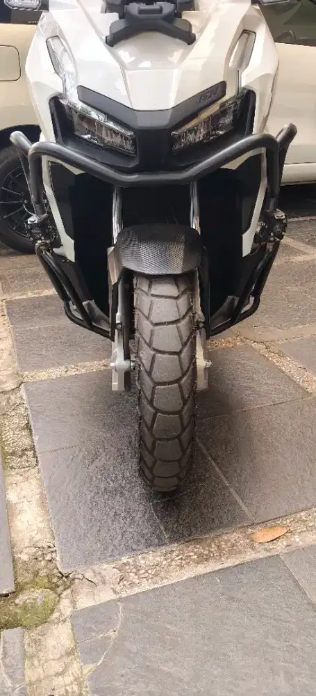 Crashbar ADV 160 + lampu + sakelar ( bekas )