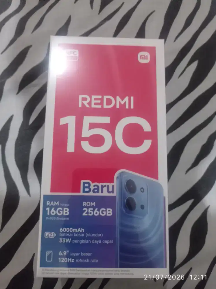 Jual Xiaomi Redmi C15 8/256 baru