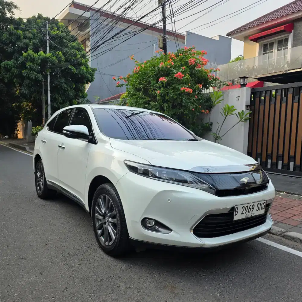 Rapihh Bangett. Apik. Toyota Harrier 2.0cc 2014 Putih