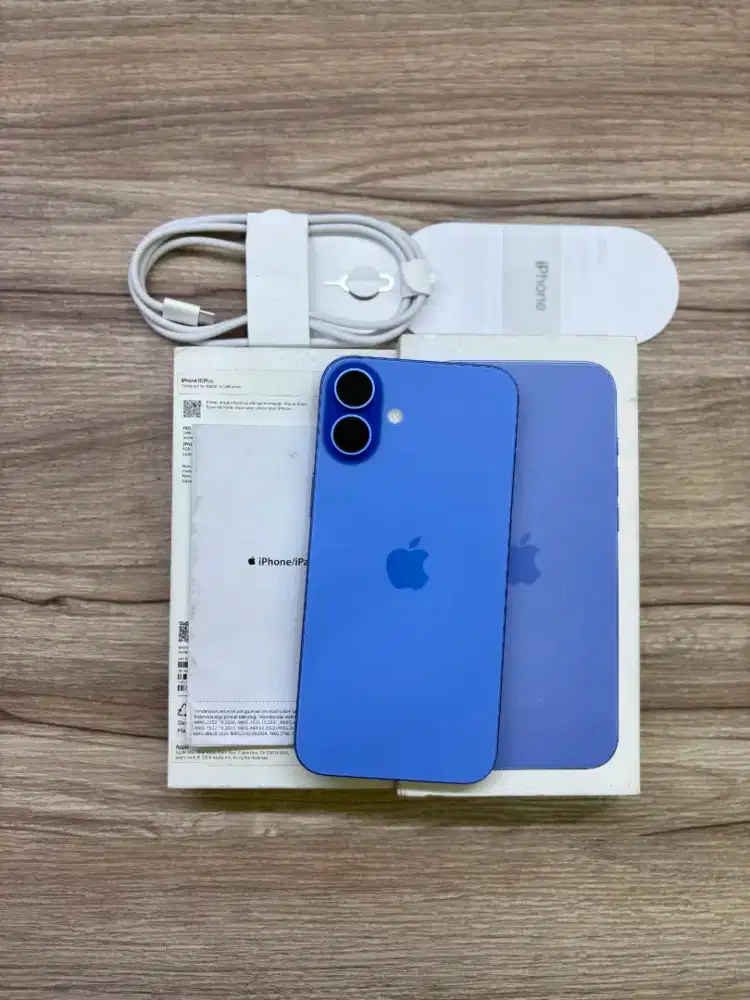 iPhone 16 plus 128 ibox garansi on BH 100% cc 9