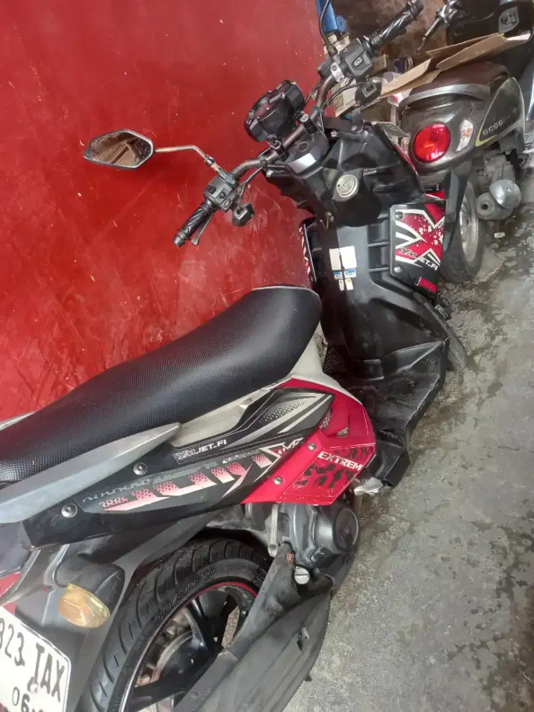 Yamaha x Ride 2014 warna hitam merah