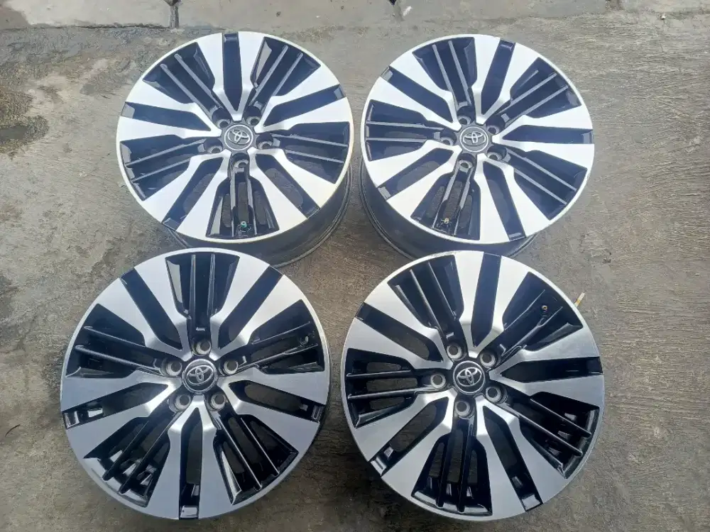 Dijual Velg Original Alphard  Ring 18 Lebar 7,5in Lubang PCD 5×114