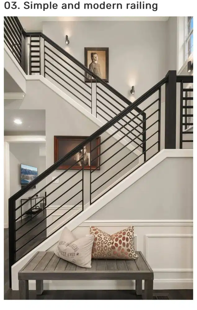 Railing Tangga Besi Minimalis Berkualitas