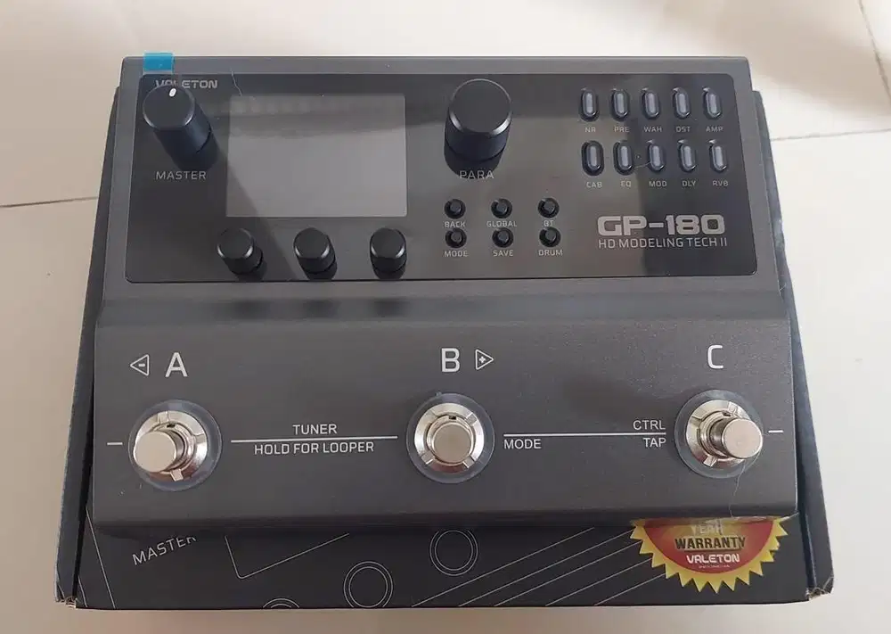 Efek gitar Valeton gp 180