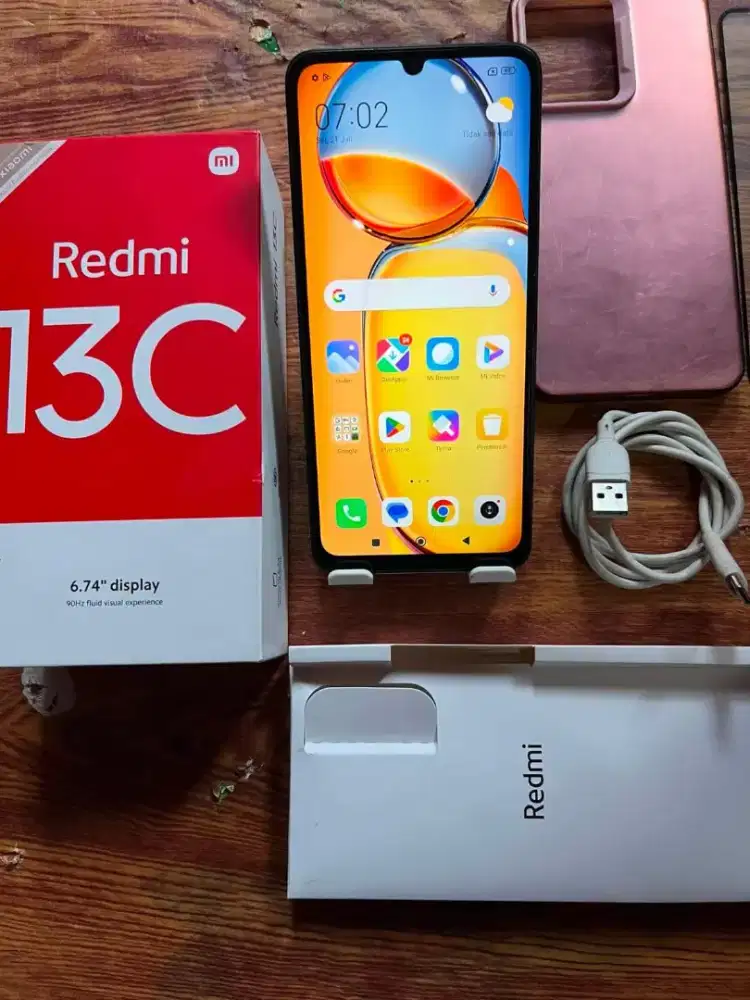 Xiaomi redmi 13c ram8/256gb fulset mulus normal semua