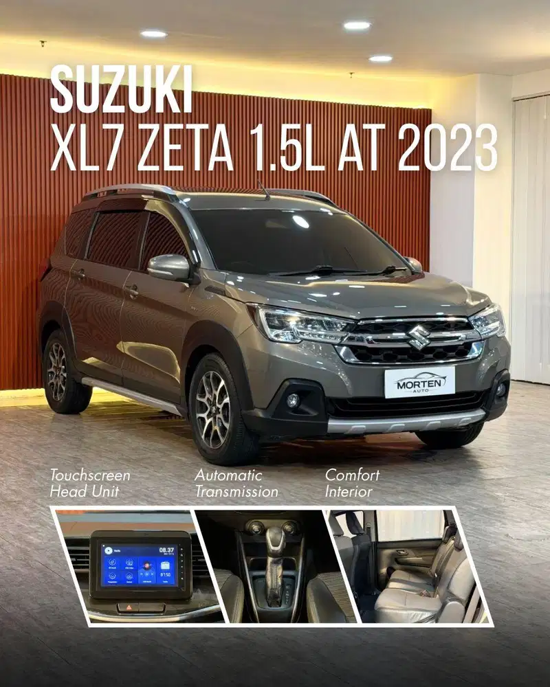 Suzuki XL7 Zeta 1.5L AT 2023, Abu-Abu Metalik