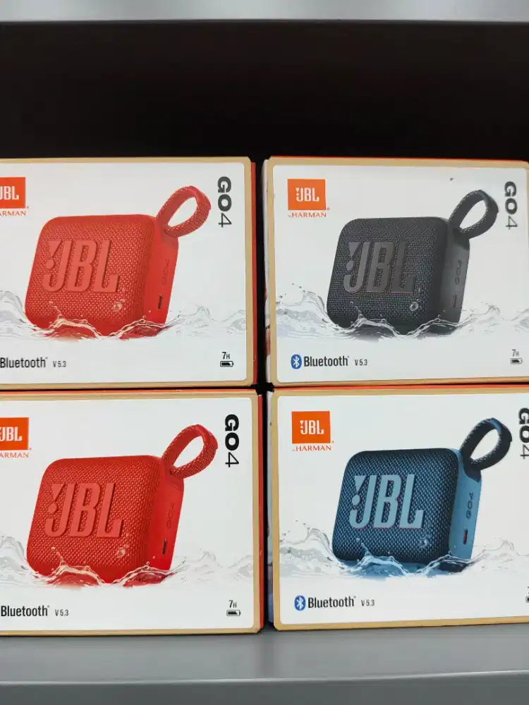 JBL GO 4 black Orange