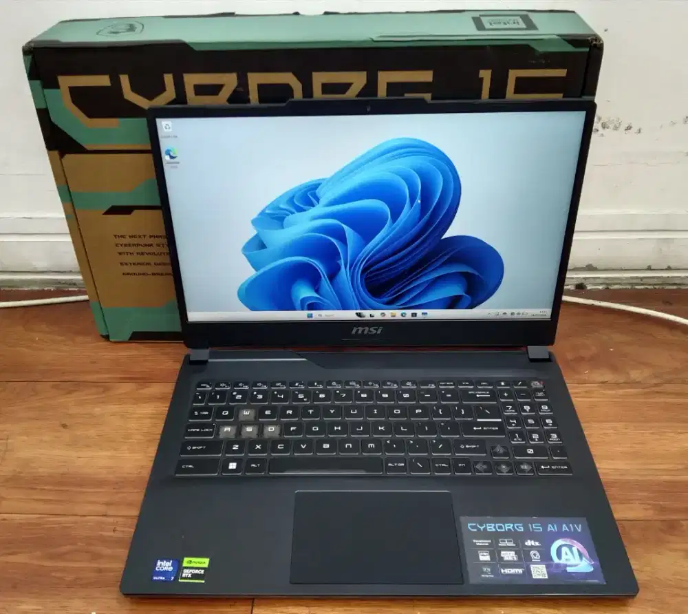 MSI Cyborg 15 Core Ulta 7 155H/32GB/SSD 1TB/RTX 4060 8Gb/15,6 FHD IPS