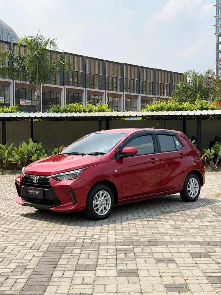 Toyota AGYA G CVT MATIC NIK 2023 Merah Mulus BRIO SATYA