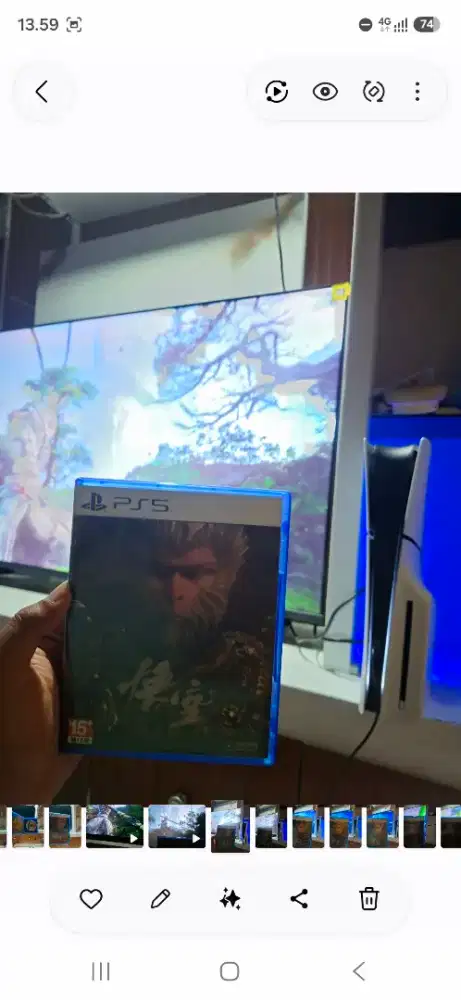 Ps 5 slim disk versi indo