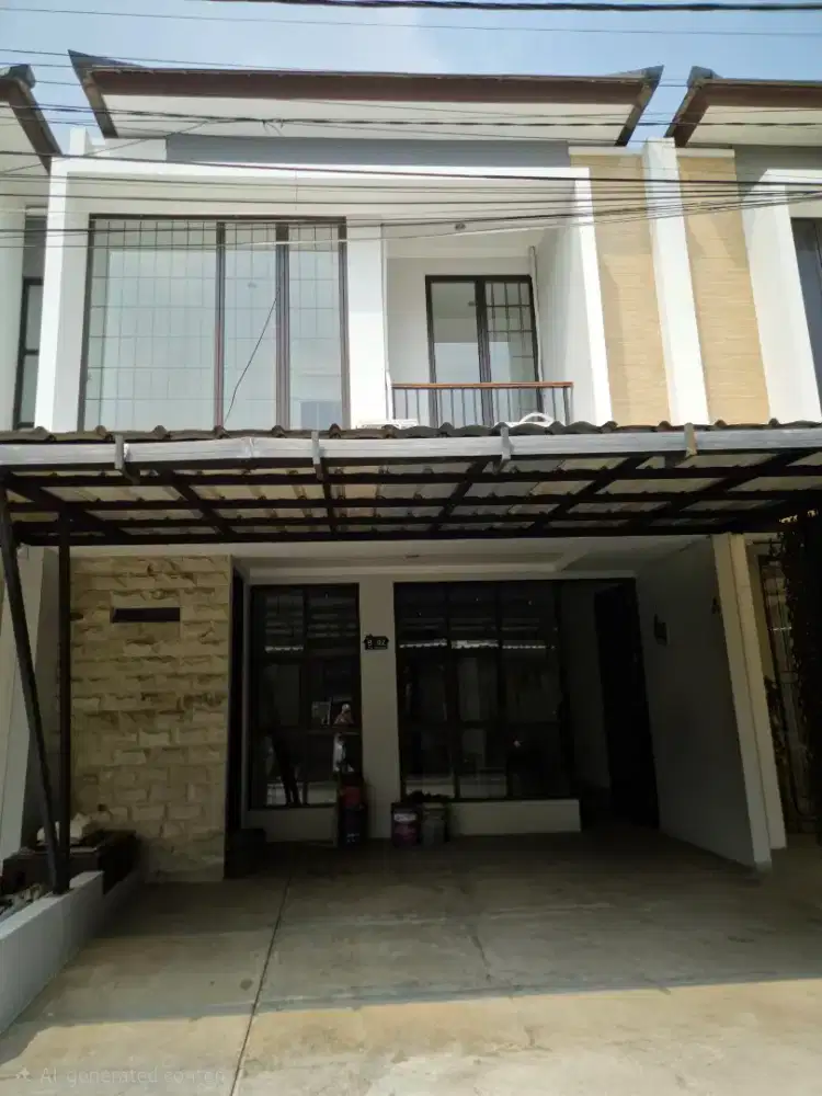 Rumah dalam cluster dekat dengan Stasiun Sudimara