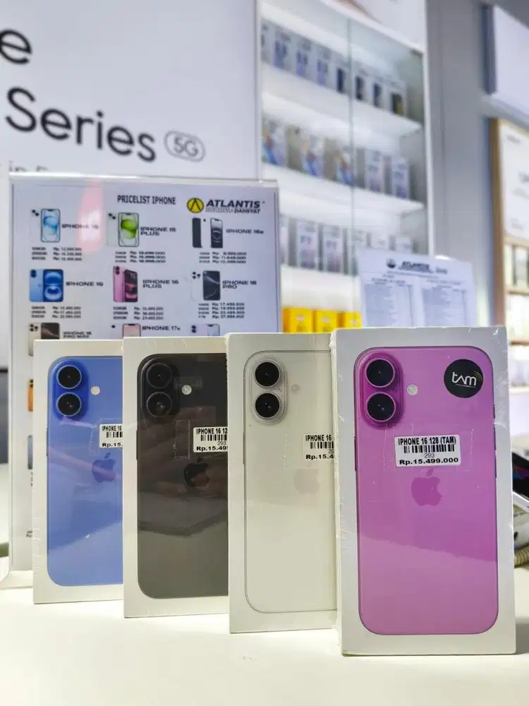 Iphone 16 128gb ATLANTIS DAHSYAT