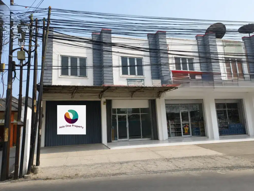 Disewakan Ruko 2 Lantai Pinggir Jalan di Tambun Utara – Lokasi Ramai