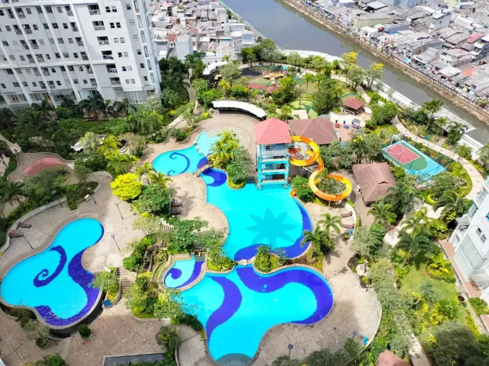 Dijual Apartment Season City, Tower A, Type 3 BR, Luas 85M2, Full Furnished, Harga : 1.050M Nego