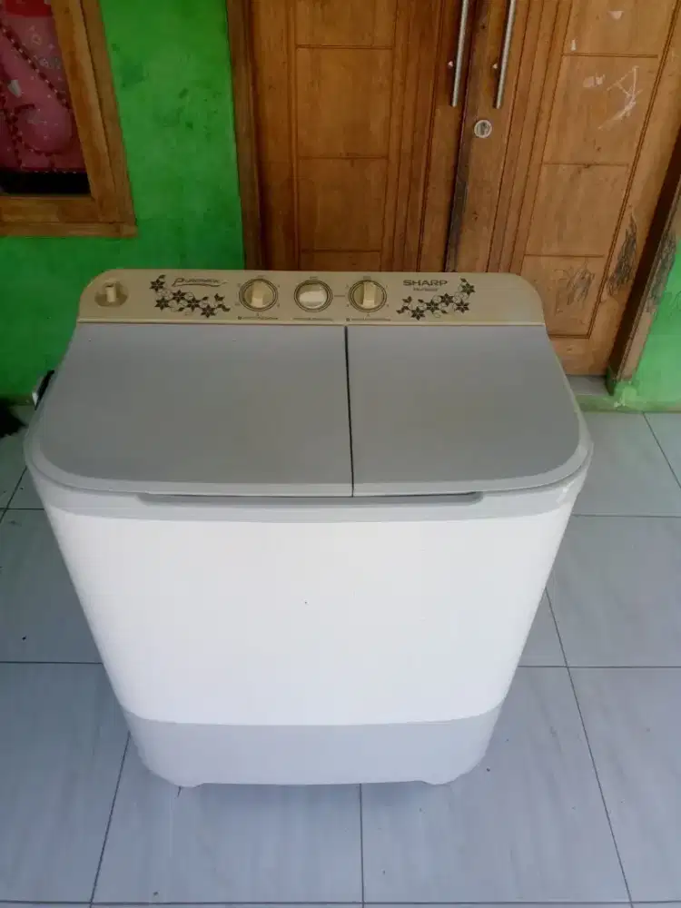 Jual mesin cuci merk sharp kpsitas 9kg fungsi normal
