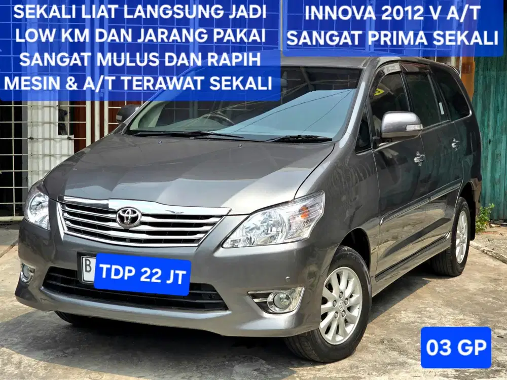 Toyota Kijang Innova Grand 2012 V AT model 2011 G 2013 E Lux Luxury