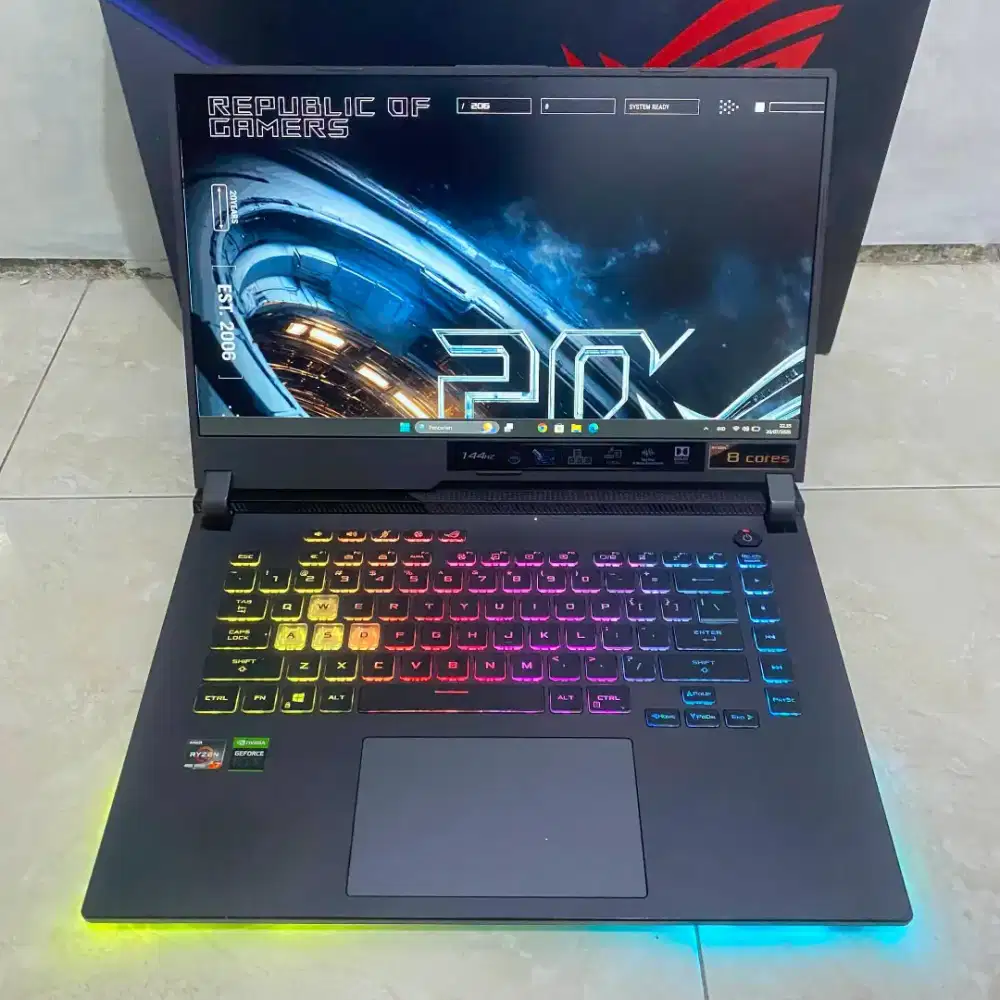 Asus Rog Strix G5131C Ryzen 7 4800H Ram 16Gb SSD 512Gb