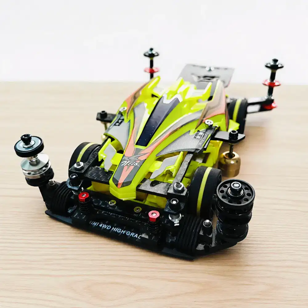 Tamiya STO RTR Istimewa 5 jalur 3 jalur Ban bubut carbon AT Pivot