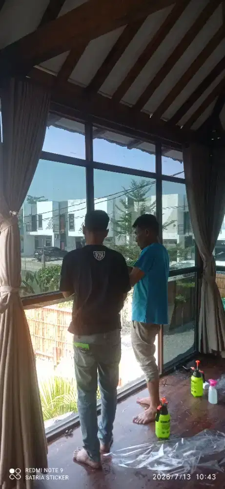 Kaca film kamar unt mengurangi panas uv & silau