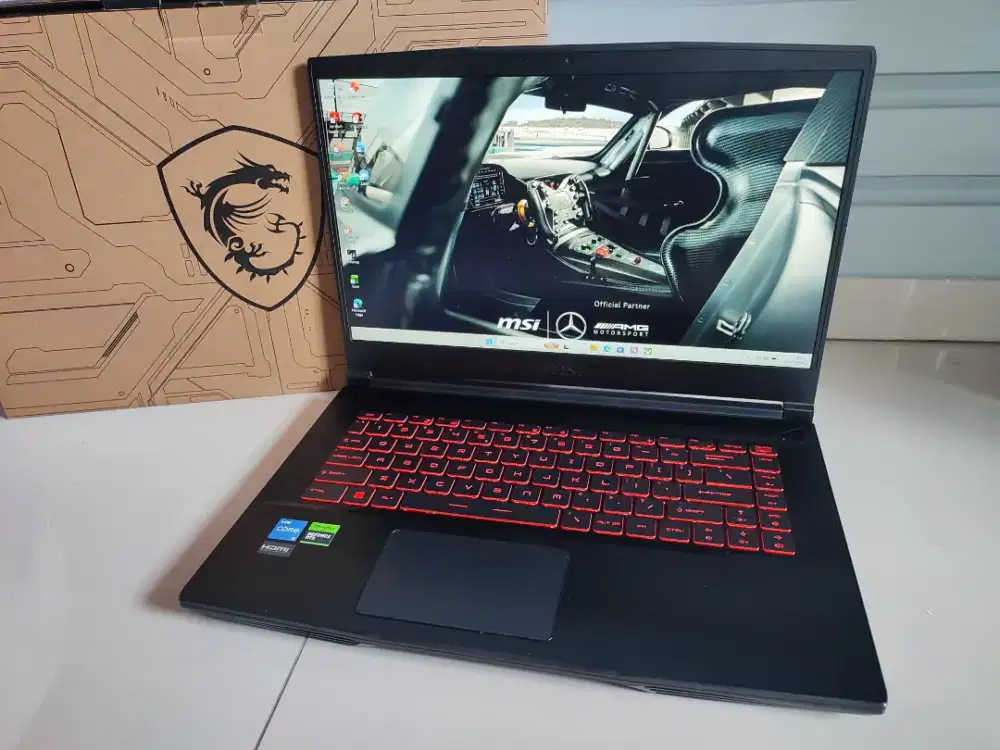 Msi core i5 gen 12 gaming garansi 7bln mulus spt baru