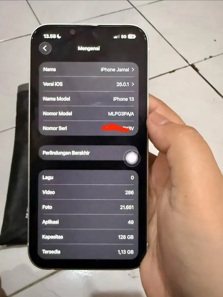 Dijual IP 13 128gb Ibox