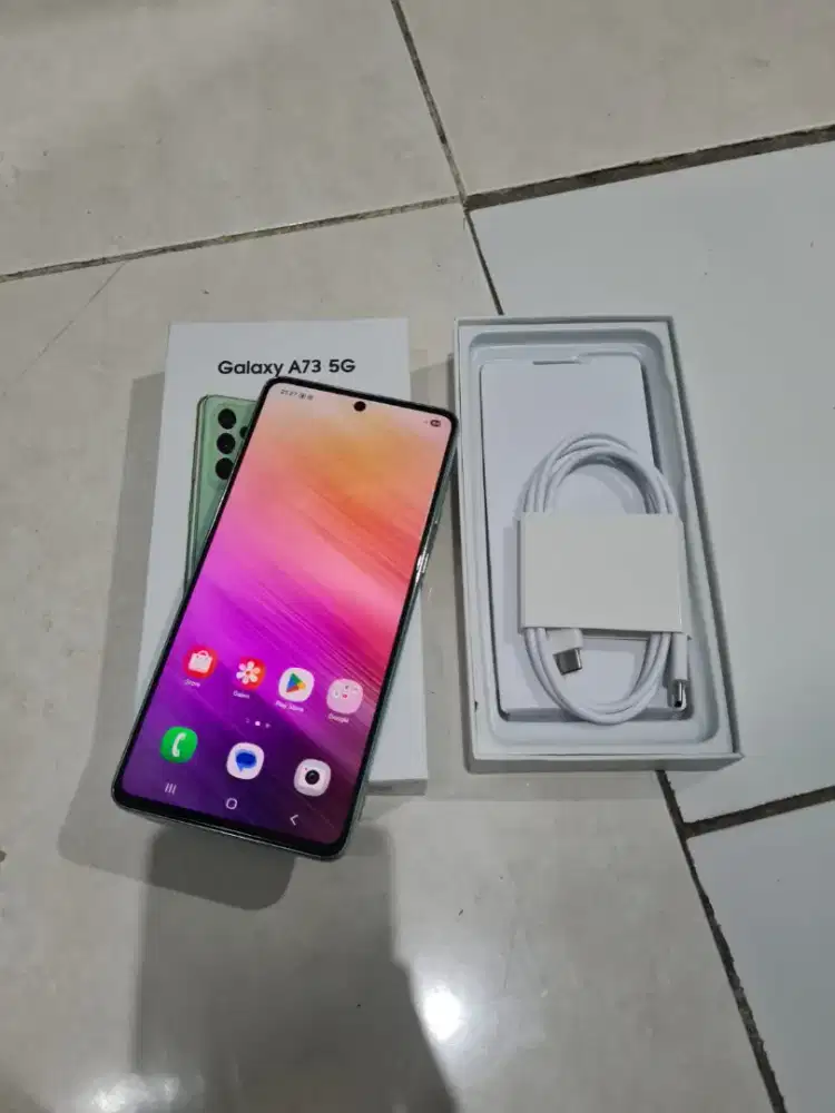 Samsung A73 5G 8/256 fullsst mlusss like new joss lancarr jyaa